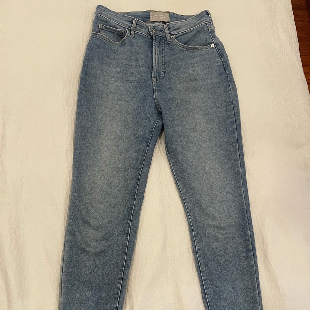 Everlane curvy skinny jeans